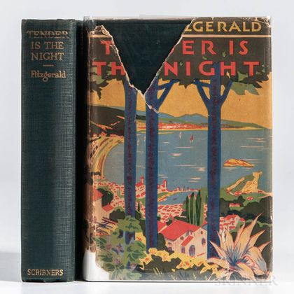 Fitzgerald, F. Scott (1896-1940) Tender is the Night , First Edition.