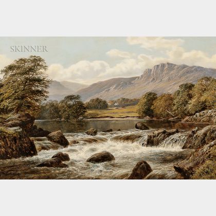 Thomas Spinks (British, active 1872-c. 1907) River Landscape