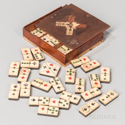 Set of Sailor-made Dominos