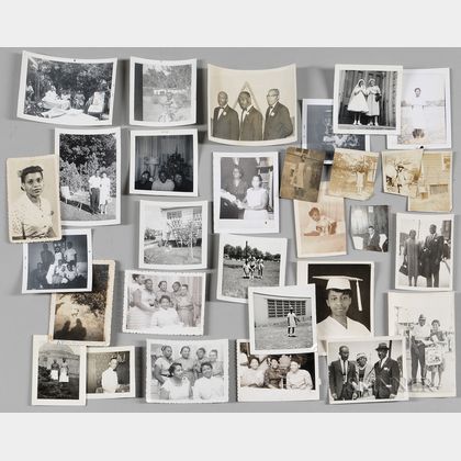 Collection of Family Photographs, 1920-60s. Estimate $50-75