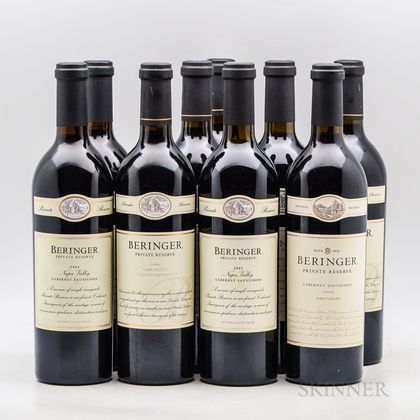 Beringer Vineyards Cabernet Sauvignon Private Reserve, 9 bottles 