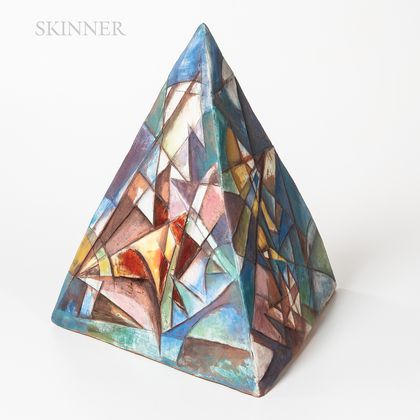 Dara Dworman (American, b. 1964) Cubist Pyramid.