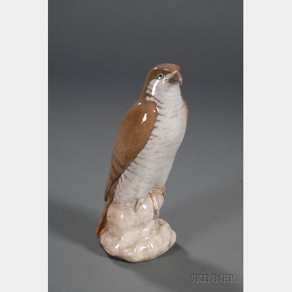 Bing & Grondahl Porcelain Figure of a Hawk