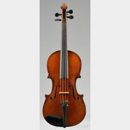 Markneukirchen Violin, Oskar Bernard Heinel, 1903