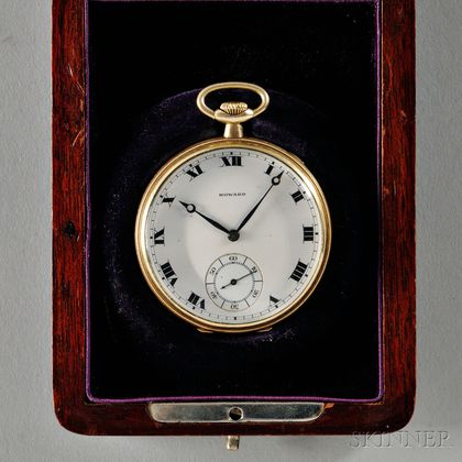 Howard Open-face Watch and Box