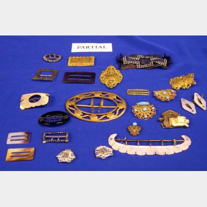 Collection of 19th/20th Century Buckles. 