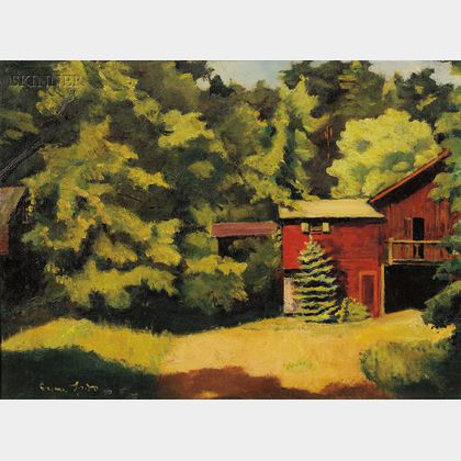 Eugene Spiro (German/American, 1874-1972) The Mill, Elizabethtown, NY