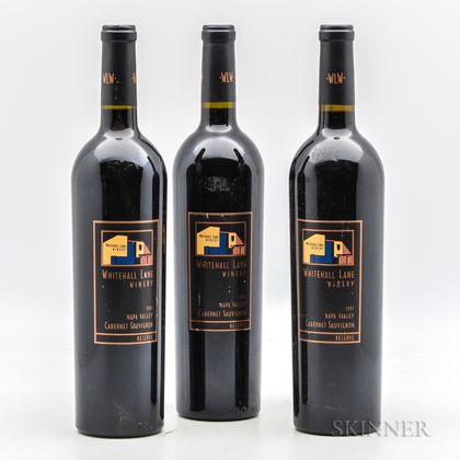 Whitehall Lane Winery Cabernet Reserve 1997, 3 bottles 
