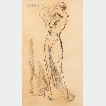 Robert Henri (American, 1865-1929) Study of Salome