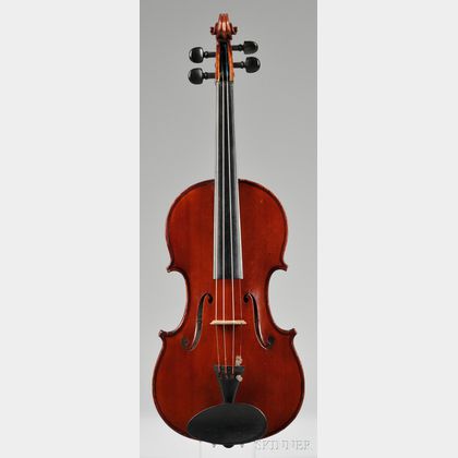 French Violin, George Lotte, Paris, 1892