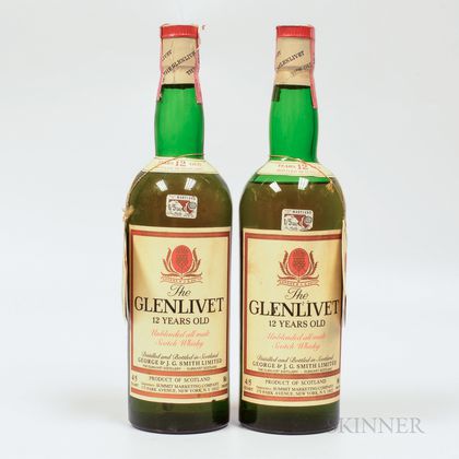 Glenlivet 12 Years Old, 2 4/5 quart bottles Spirits cannot be shipped. Please see http://bit.ly/sk-spirits for more info. 