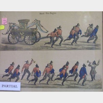 Six Framed 19th Century Historical and Satirical Prints