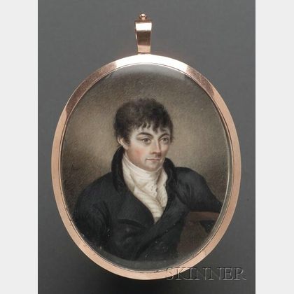 Portrait Miniature of a Gentleman
