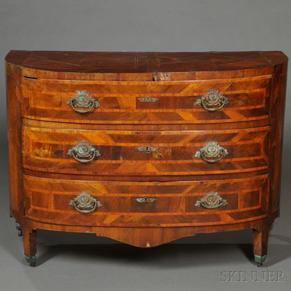 Northern Italian Inlaid Chest of Drawers