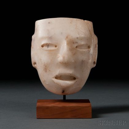 Teotihuacan Carved Stone Mask