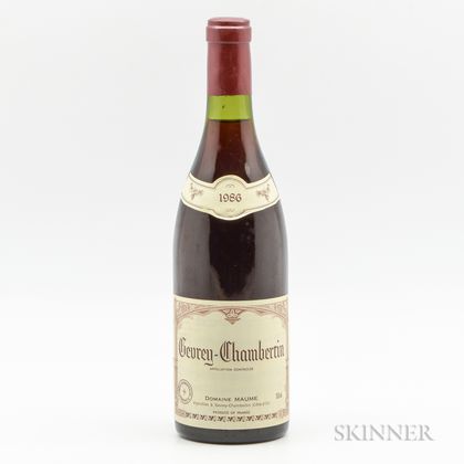 Maume Gevrey Chambertin 1986, 1 bottle 