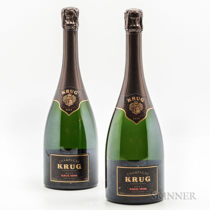 Krug 1996, 2 bottles 