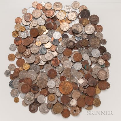 Group of Indian and British Coins
