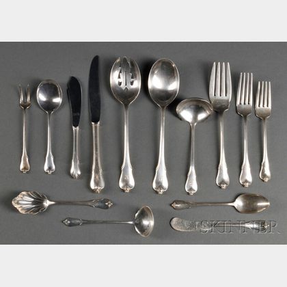 Wallace Grand Colonial Pattern Sterling Silver Flatware Service