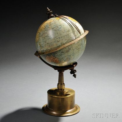 Philip's 6-inch Terrestrial Globe Clock