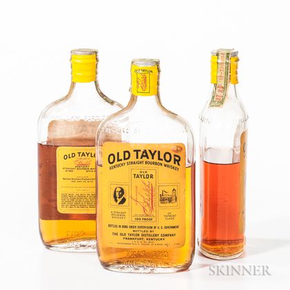 Old Taylor 1942, 3 pint bottles 