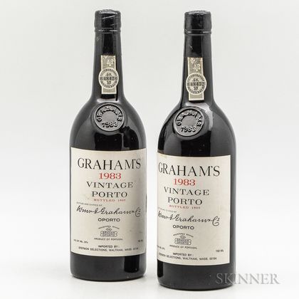 Grahams 1983, 2 bottles 