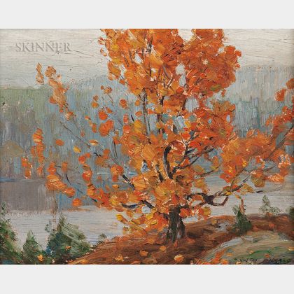 Gustave Adolph Wiegand (American, 1870-1957) The Maple Tree
