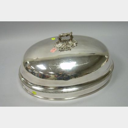 Sheffield Silver Plated Meat Dome