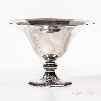 Art Deco Tiffany Sterling Silver Punch Bowl