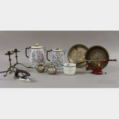 Group of Vintage, Country Kitchen, and Domestic Items