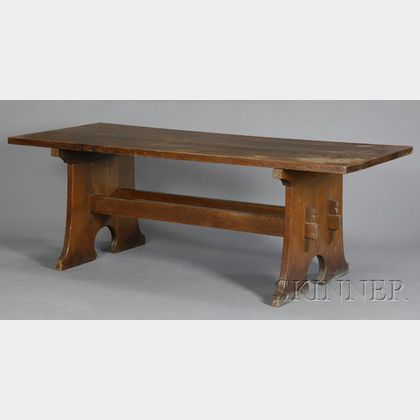 Arts & Crafts Library Table