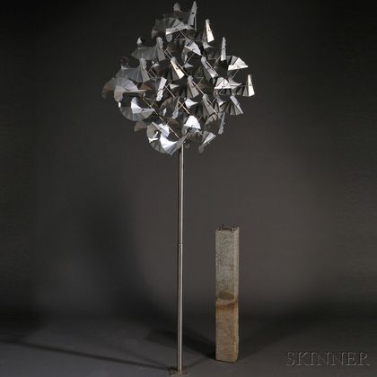 George Sherwood (American, 20th/21st Century) Kinetic Sculpture Flock of Birds
