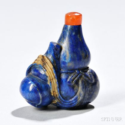 Lapis Lazuli Snuff Bottle