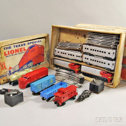 Two Boxed Lionel Train Sets