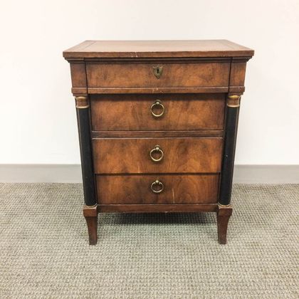 Baker Furniture Empire-style Fruitwood Cabinet