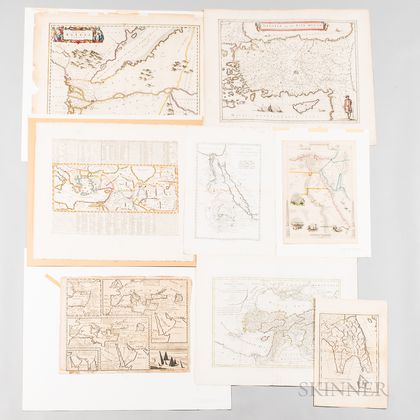 Seventy-two Maps of the Mediterranean, Asia Minor and The Ancient World