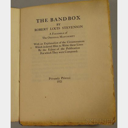 Stevenson, Robert Louis (1850-1894) The Band Box
