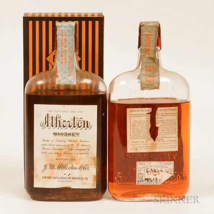 Atherton 12 Years Old 1917, 2 pint bottles (1 oc) 