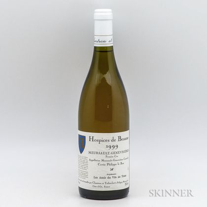 Chartron et Trebuchet (Hospices de Beaune) Meursault Genevrieres Cuvee Philippe le Bon 1999, 1 bottle 