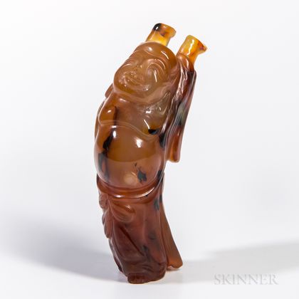Agate Carving of Budai