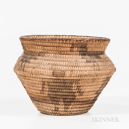 Pima Basketry Storage Jar