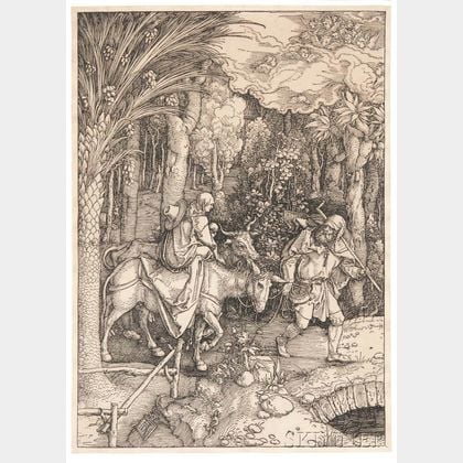 Albrecht Dürer (German, 1471-1528) The Flight into Egypt