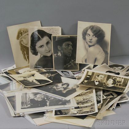 Group of Autographed Movie Star Photos