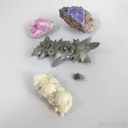 Small Group of Mineral Specimens