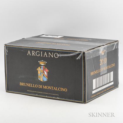 Argiano Brunello di Montalcino 2010, 6 bottles (oc) 