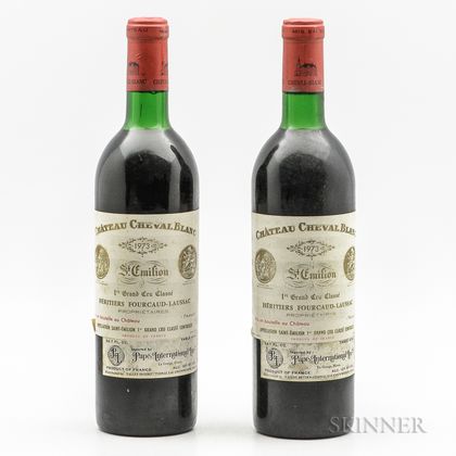 Chateau Cheval Blanc 1973, 2 bottles 