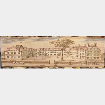 Fore-edge Paintings, Harvard and Yale.