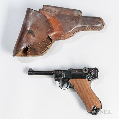 Mauser BYF-42 P.08 Luger Semi-automatic Pistol