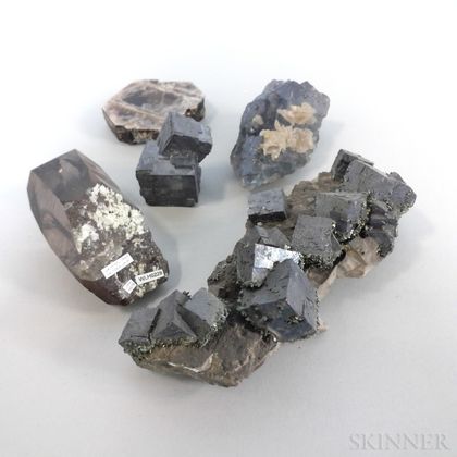 Four Large Mineral Specimens. Estimate $100-200