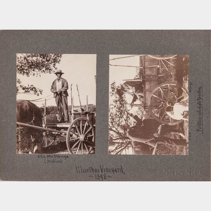 Photo Album, 1898, Manhattan, Long Island, New Jersey, and Martha's Vineyard.